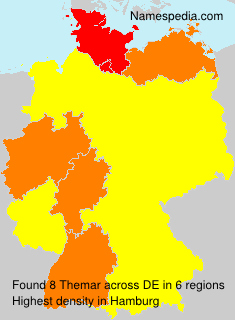 Surname Themar in Germany Surname Themar in Germany