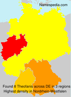 Surname Theofanis in Germany Surname Theofanis in Germany