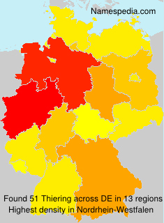 Surname Thiering in Germany Surname Thiering in Germany