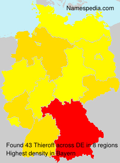 Surname Thieroff in Germany Surname Thieroff in Germany