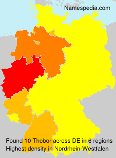 Surname Thobor in Germany Surname Thobor in Germany