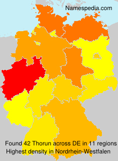 Surname Thorun in Germany Surname Thorun in Germany