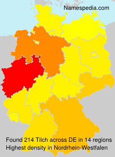 Surname Tilch in Germany Surname Tilch in Germany