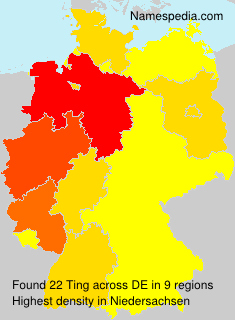 Surname Ting in Germany Surname Ting in Germany