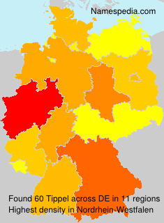 Surname Tippel in Germany Surname Tippel in Germany
