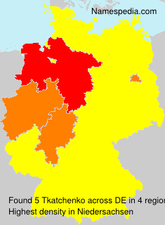 Surname Tkatchenko in Germany Surname Tkatchenko in Germany