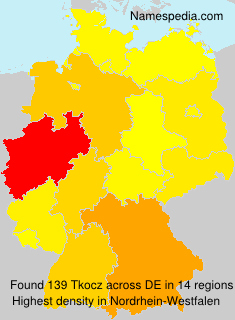 Surname Tkocz in Germany Surname Tkocz in Germany