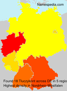 Surname Tluczykont in Germany Surname Tluczykont in Germany