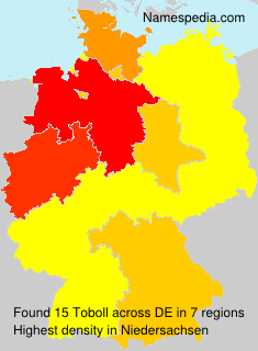 Surname Toboll in Germany Surname Toboll in Germany