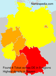 Surname Tokat in Germany Surname Tokat in Germany