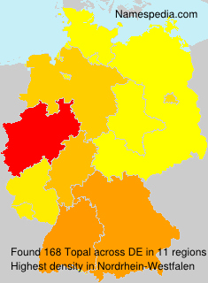 Surname Topal in Germany Surname Topal in Germany