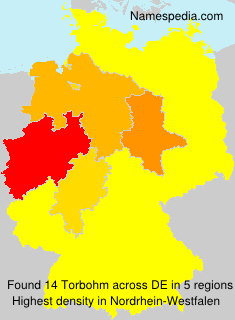 Surname Torbohm in Germany Surname Torbohm in Germany
