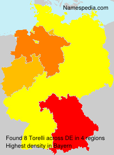 Surname Torelli in Germany Surname Torelli in Germany