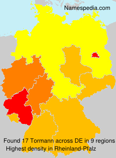Surname Tormann in Germany Surname Tormann in Germany