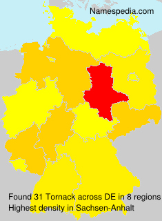Surname Tornack in Germany Surname Tornack in Germany