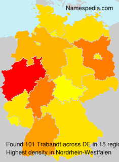 Surname Trabandt in Germany Surname Trabandt in Germany