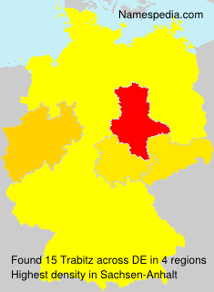 Surname Trabitz in Germany Surname Trabitz in Germany