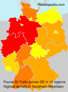 Surname Tralls in Germany Surname Tralls in Germany