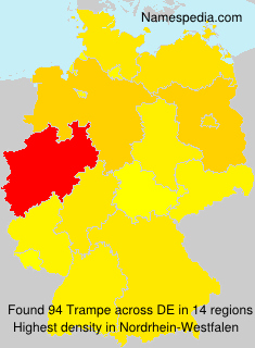 Surname Trampe in Germany Surname Trampe in Germany