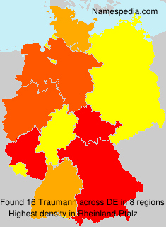 Surname Traumann in Germany Surname Traumann in Germany
