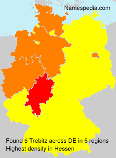 Surname Trebitz in Germany Surname Trebitz in Germany