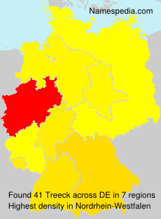 Surname Treeck in Germany Surname Treeck in Germany