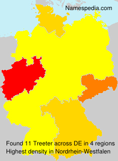 Surname Treeter in Germany Surname Treeter in Germany