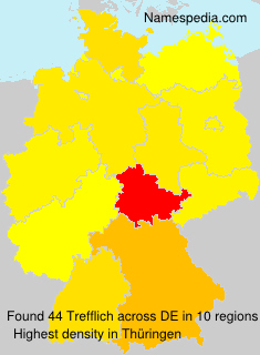 Surname Trefflich in Germany Surname Trefflich in Germany