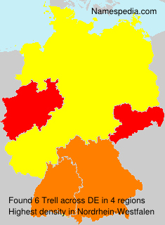 Surname Trell in Germany Surname Trell in Germany