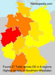 Surname Trelle in Germany Surname Trelle in Germany