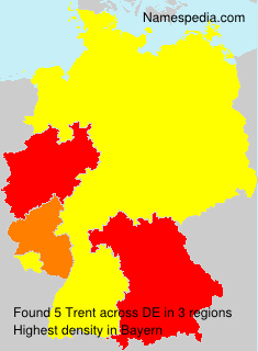 Surname Trent in Germany Surname Trent in Germany