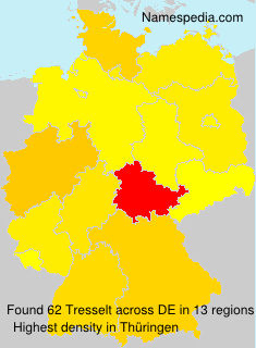 Surname Tresselt in Germany Surname Tresselt in Germany