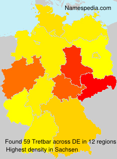 Surname Tretbar in Germany Surname Tretbar in Germany