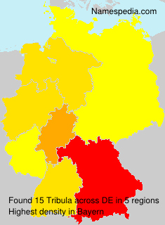 Surname Tribula in Germany Surname Tribula in Germany