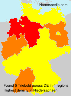 Surname Triebold in Germany Surname Triebold in Germany