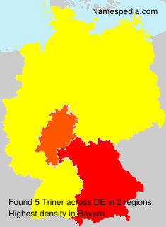 Surname Triner in Germany Surname Triner in Germany