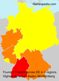 Surname Trisolini in Germany Surname Trisolini in Germany
