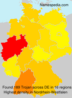 Surname Trojan in Germany Surname Trojan in Germany