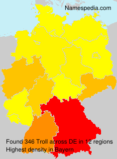 Surname Troll in Germany Surname Troll in Germany