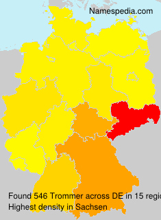 Surname Trommer in Germany Surname Trommer in Germany