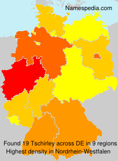 Surname Tschirley in Germany Surname Tschirley in Germany