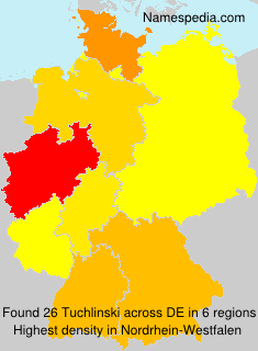Surname Tuchlinski in Germany Surname Tuchlinski in Germany