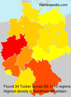 Surname Tucker in Germany Surname Tucker in Germany