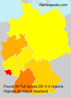 Surname Tull in Germany Surname Tull in Germany