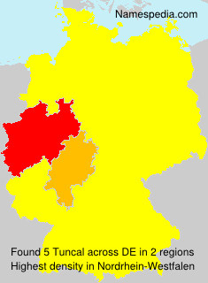 Surname Tuncal in Germany