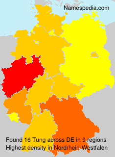 Surname Tung in Germany Surname Tung in Germany