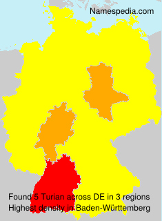 Surname Turian in Germany Surname Turian in Germany