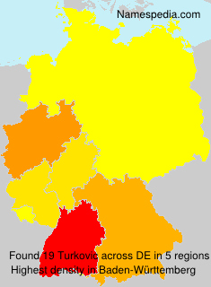 Surname Turkovic in Germany Surname Turkovic in Germany