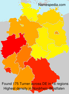 Surname Turner in Germany Surname Turner in Germany