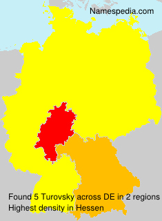 Surname Turovsky in Germany Surname Turovsky in Germany